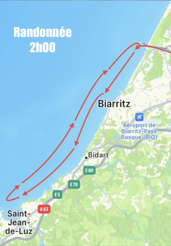 Randonnée jetski au départ du Port de Boucau